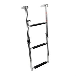 Foldable Ladder for Transom 1+ 2 Step (click for enlarged image)